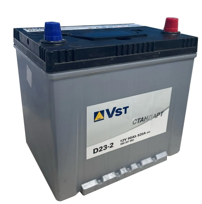 Аккумулятор VST 60 о.п. (D23L asia борт) Стандарт 560 301 052 (Varta)