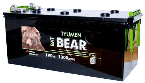Аккумулятор Tyumen BatBEAR 6СТ-190LA (4) (болт)
